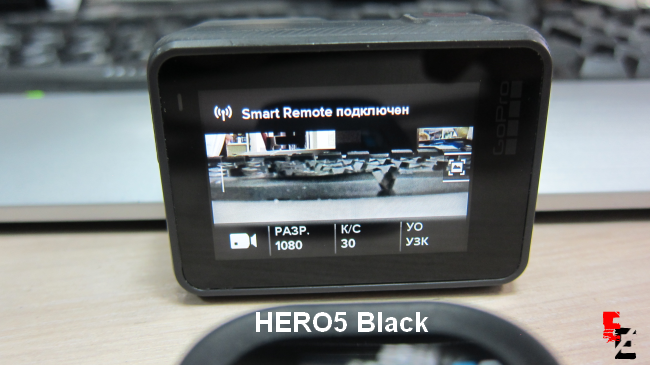 подключение пульта HERO 5 Black